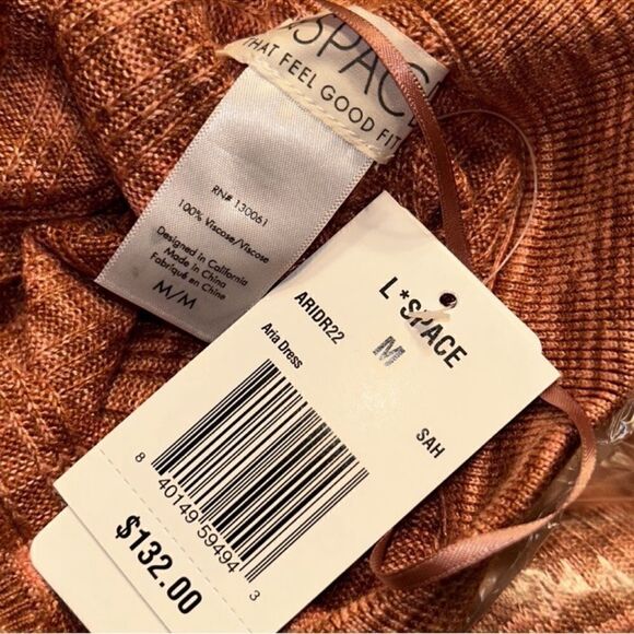 L*space Mini Long sleeve Dress(Size Medium) - Picture 7 of 8